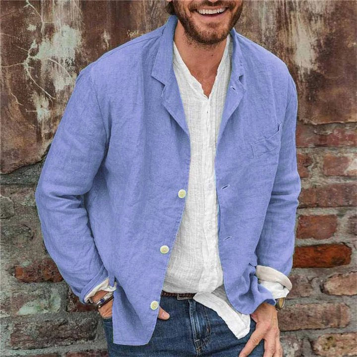 Helvano | Lässiger Leinen-Blazer für Herren
