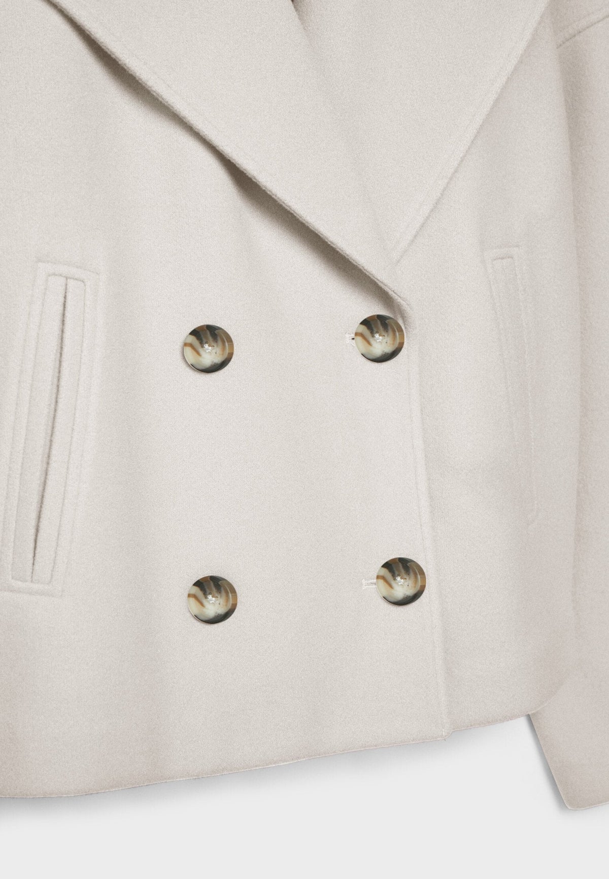 Helvano | Oversized Kurzmantel für Damen