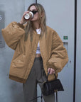 Helvano | Oversized Bomberjacke für Damen