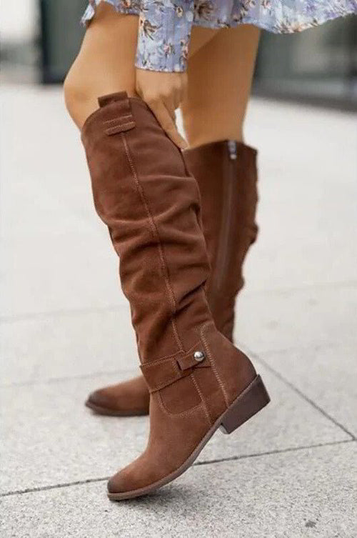 Soviska | Damen Stiefelette mit kleinem Absatz