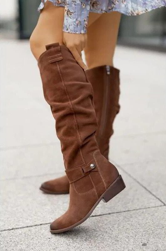 Soviska | Damen Stiefelette mit kleinem Absatz