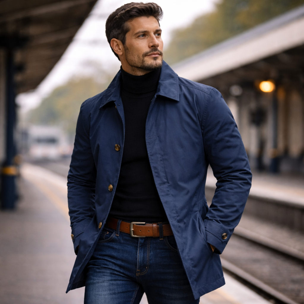 Helvano | Klassischer Mantel für Herren