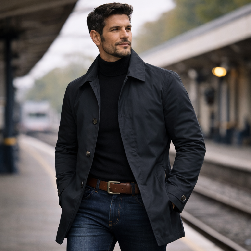 Helvano | Klassischer Mantel für Herren