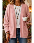 Helvano | Lockere offene Strickjacke für Damen