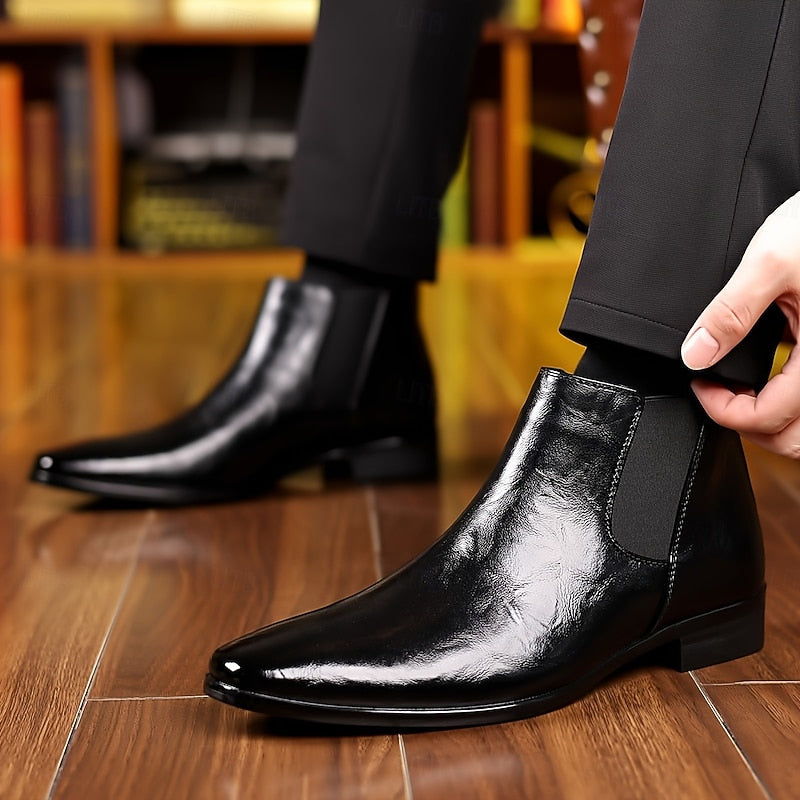 Helvano | Polierte Chelsea Boots für Herren