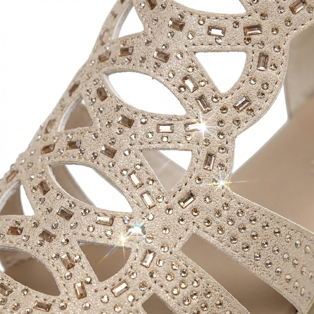 Helvano | Keilsandalen mit Reissverschluss für Damen