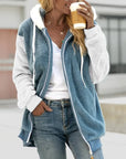 Helvano | Extra warmer Teddy-Fleece Zip-Hoodie für Damen