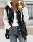 Helvano | Extra warmer Teddy-Fleece Zip-Hoodie für Damen