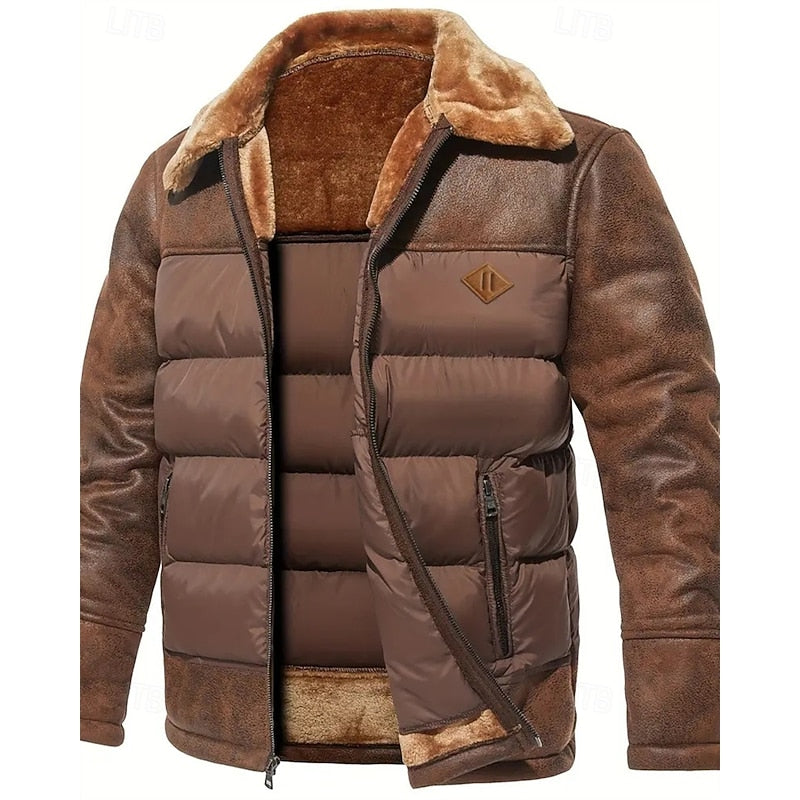 Helvano | Wattierte Winter-Pufferjacke für Herren