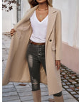 Helvano | Taillierter Longline-Mantel für Damen