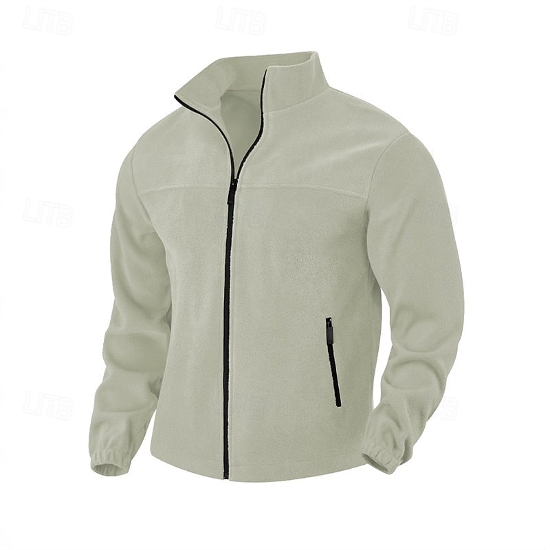 Helvano | Herrenjacke mit Stehkragen und Reissverschluss
