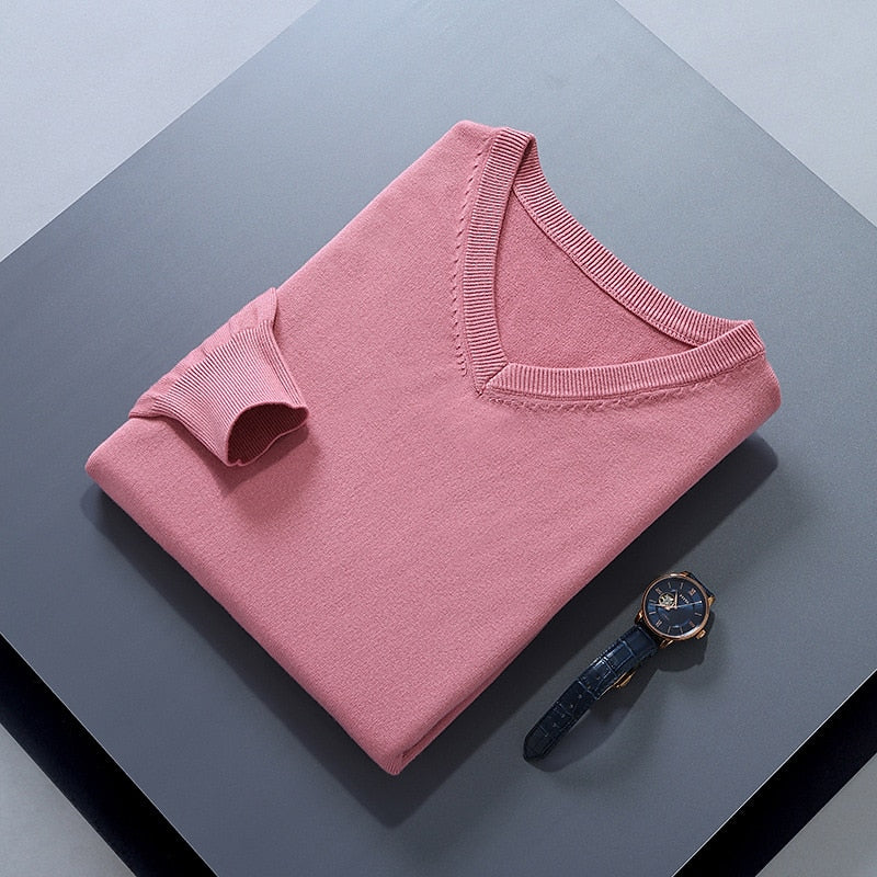 Helvano | Strickpullover mit V-Ausschnitt für Herren