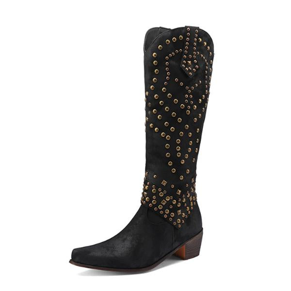 Helvano | Cowboystiefel mit Absatz für Damen