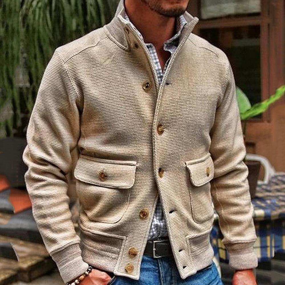 Helvano | Herrenjacke mit Stehkragen