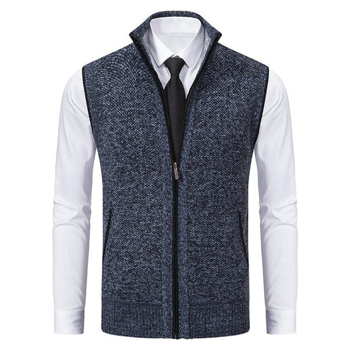 Helvano | Gestrickte Business-Weste für Herren