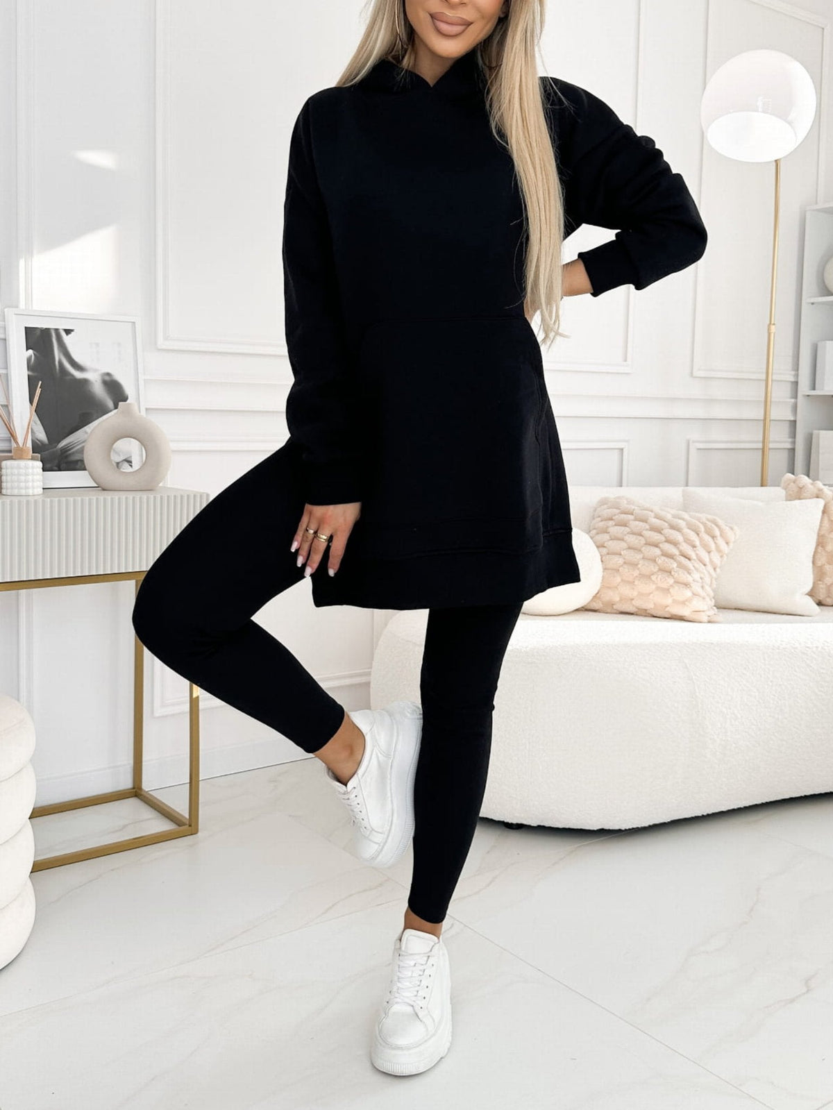 Helvano | Damen Hoodie &amp; Leggings Set 2-teilig