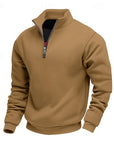 Helvano | Troyer-Sweatshirt mit Viertel-Zip für Herren