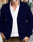 Helvano | Strickjacke mit V-Ausschnitt für Herren