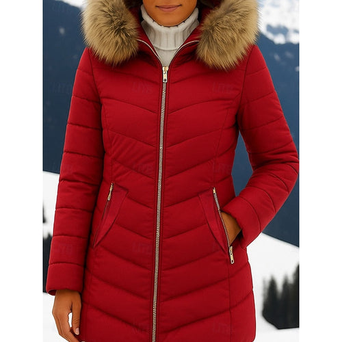 Helvano | Gesteppter Damen-Parka mit Kapuze