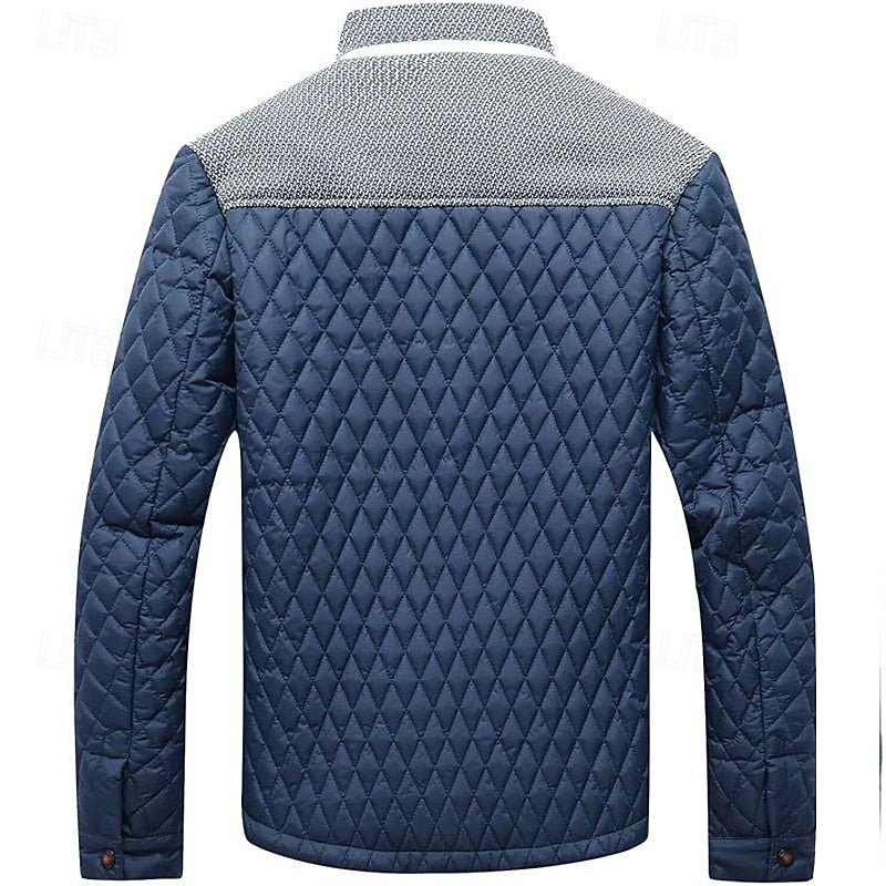 Helvano | Gesteppte Herrenjacke mit Stehkragen