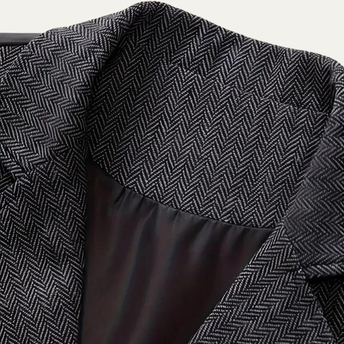 Helvano | Herren-Weste aus Tweed mit Fischgrätmuster