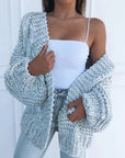 Helvano | Grobstrick-Cardigan für Damen