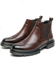 Helvano | Chelsea Boots mit Flügelkappe für Herren