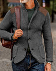 Helvano | Strukturierte Strickjacke für Herren