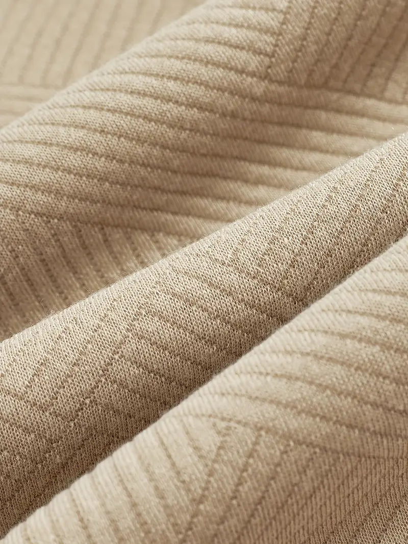 Helvano | Leichter Strickpullover mit Reissverschluss für Herren