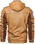 Helvano | Lederjacke für Herren in Braun