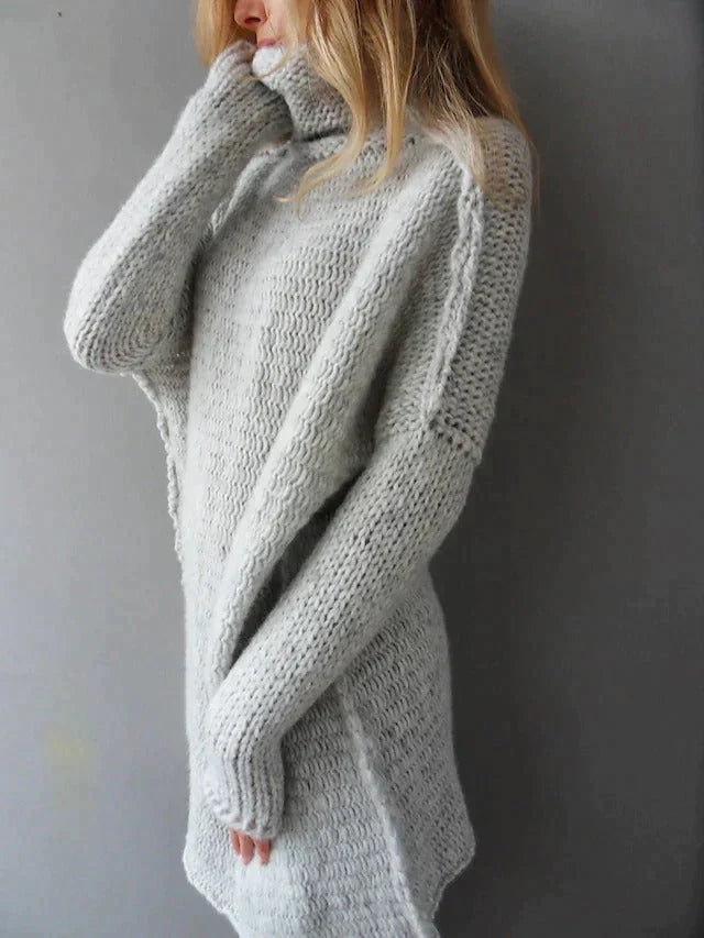 Helvano | Oversized Rollkragenpullover für Damen