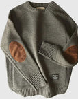 Helvano | Herren-Strickpullover aus Baumwoll-Wollmischung