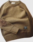 Helvano | Herren-Strickpullover aus Baumwoll-Wollmischung