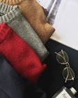 Helvano | Herren-Strickpullover aus Baumwoll-Wollmischung