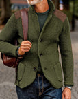 Helvano | Strukturierte Strickjacke für Herren