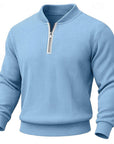 Helvano | Gerippter Troyer Pullover für Herren