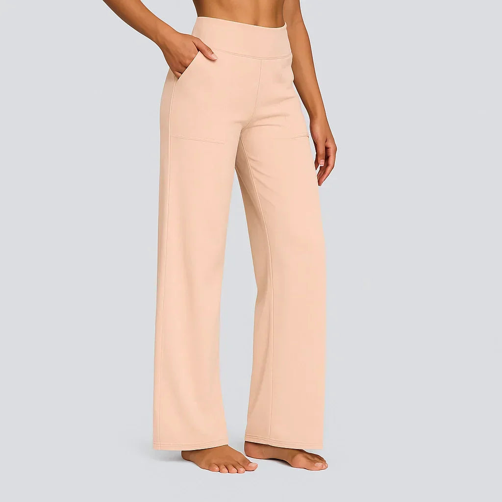 Helvano | Damen Stretch-Hose mit elastischem Bund