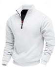 Helvano | Troyer-Sweatshirt mit Viertel-Zip für Herren