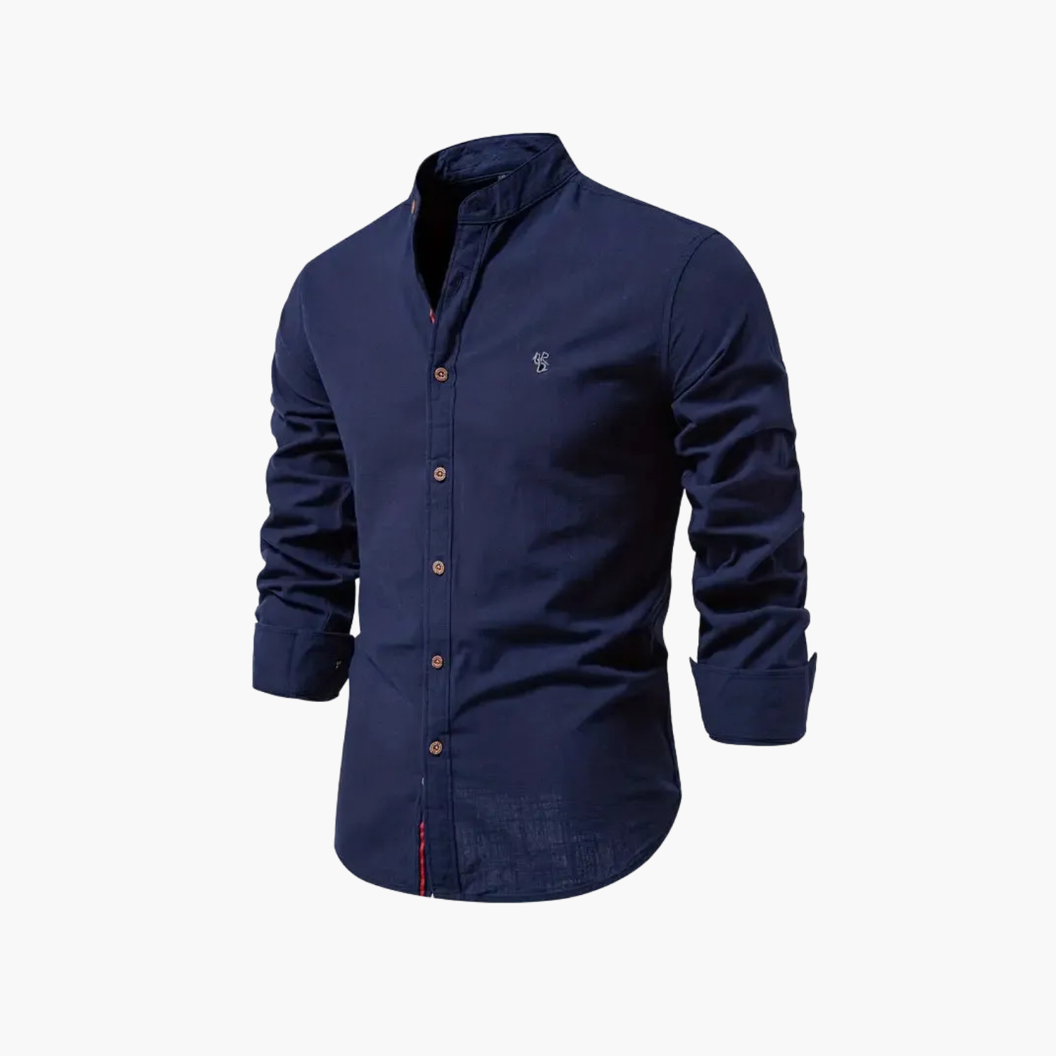 Helvano | Herren-Set mit Stehkragen-Hemd und Shorts