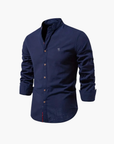 Helvano | Herren-Set mit Stehkragen-Hemd und Shorts