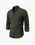 Helvano | Herren-Set mit Stehkragen-Hemd und Shorts