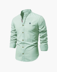 Helvano | Herren-Set mit Stehkragen-Hemd und Shorts
