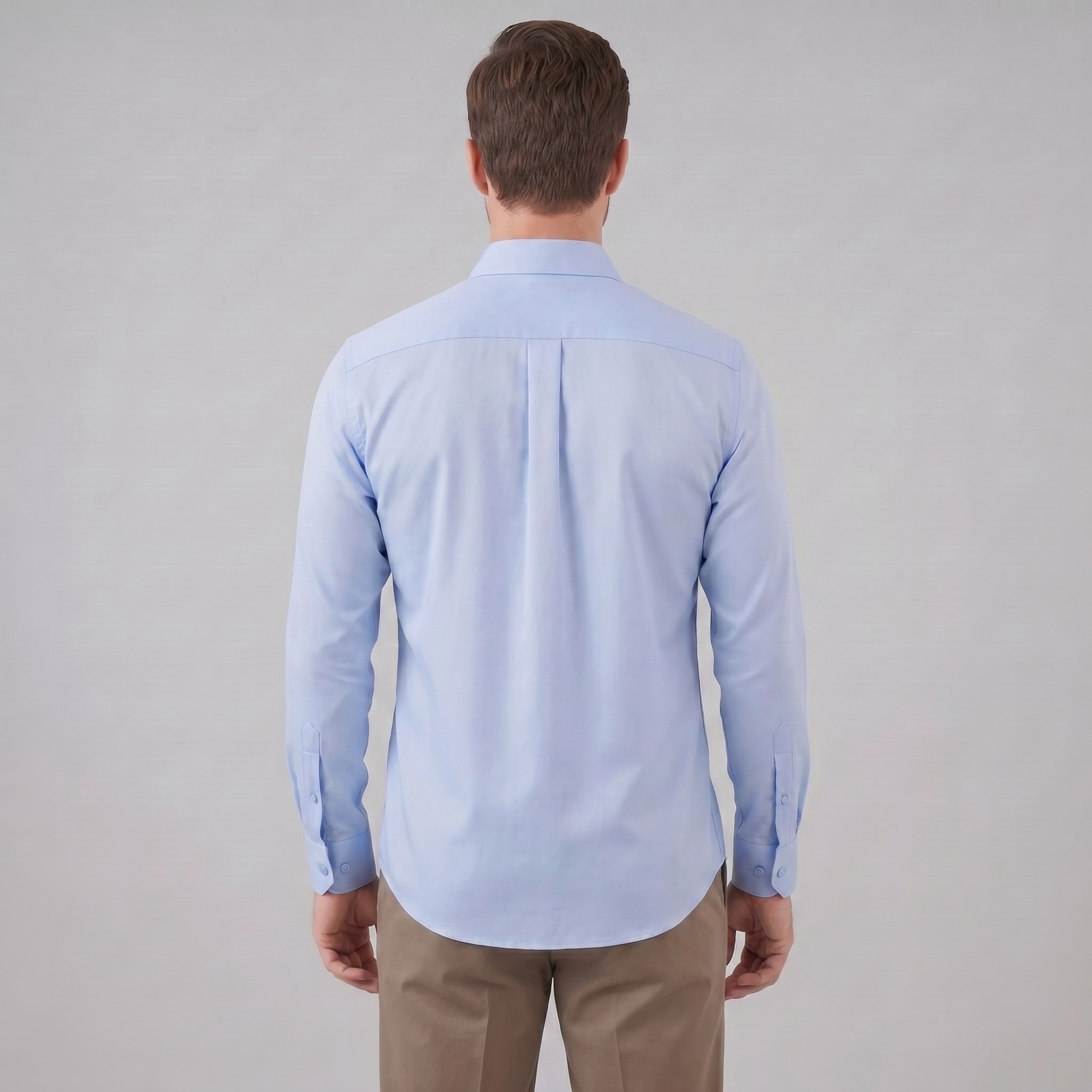 Helvano | Slim-Fit Herrenhemd mit langem Arm