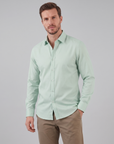 Helvano | Slim-Fit Herrenhemd mit langem Arm