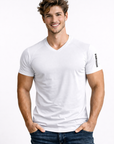 Helvano | T-Shirt für Herren mit V-Ausschnitt