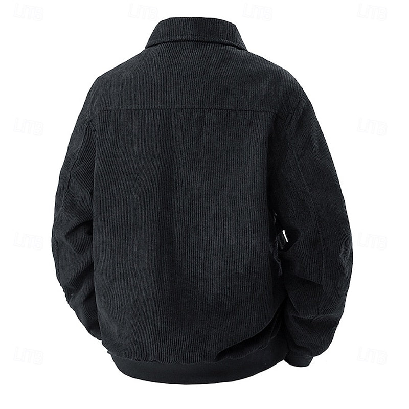 Helvano | Herrenjacke mit Rippkragen
