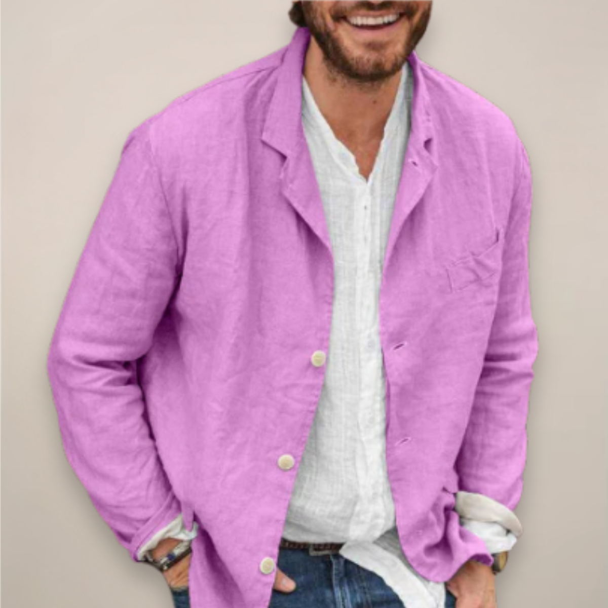 Helvano | Leichte Hemdjacke für Herren