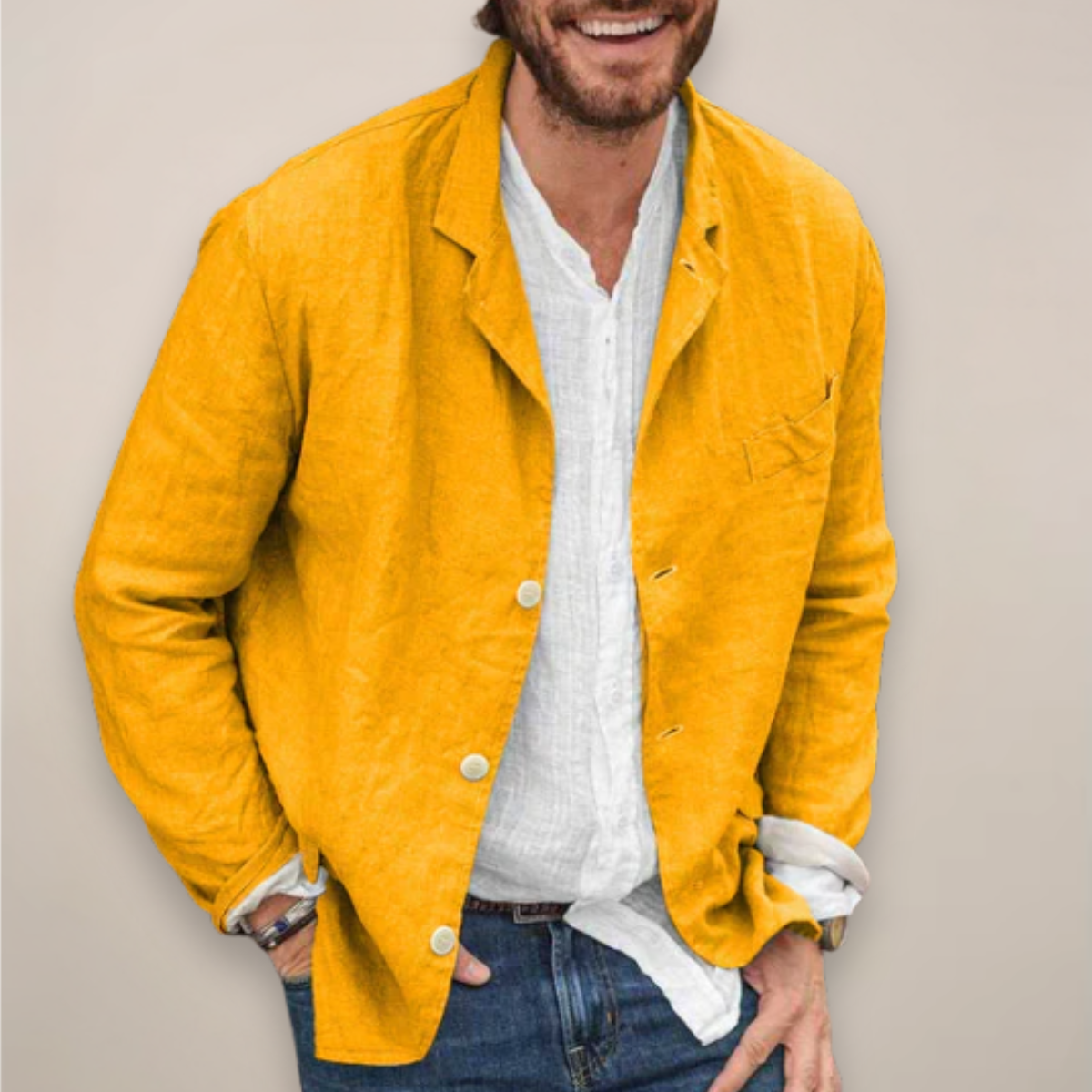 Helvano | Leichte Hemdjacke für Herren