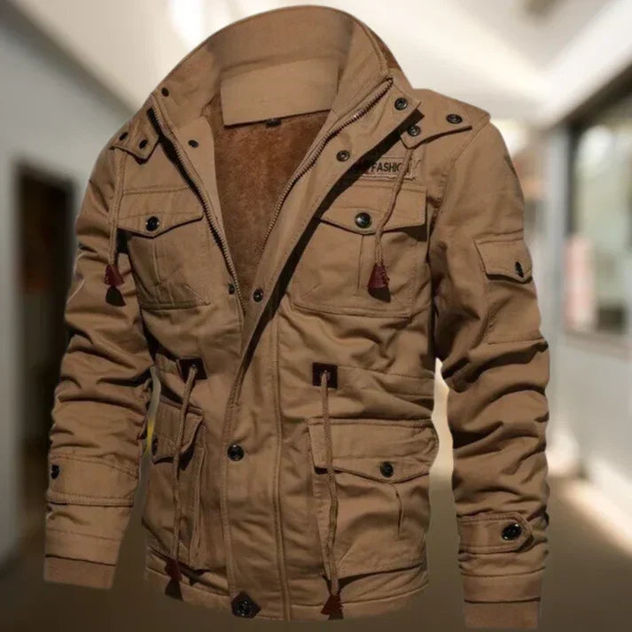 Helvano | Gefütterte Herrenjacke mit weichem Teddyfutter