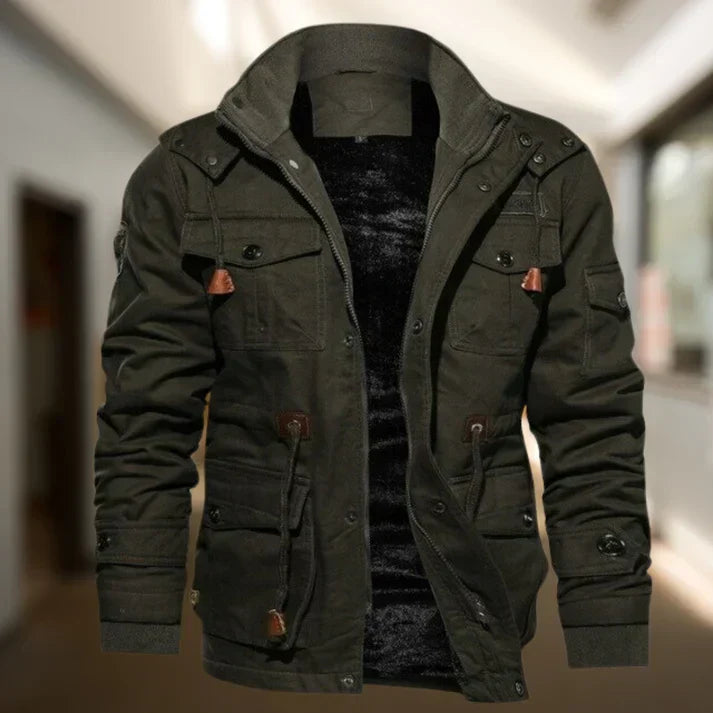 Helvano | Gefütterte Herrenjacke mit weichem Teddyfutter